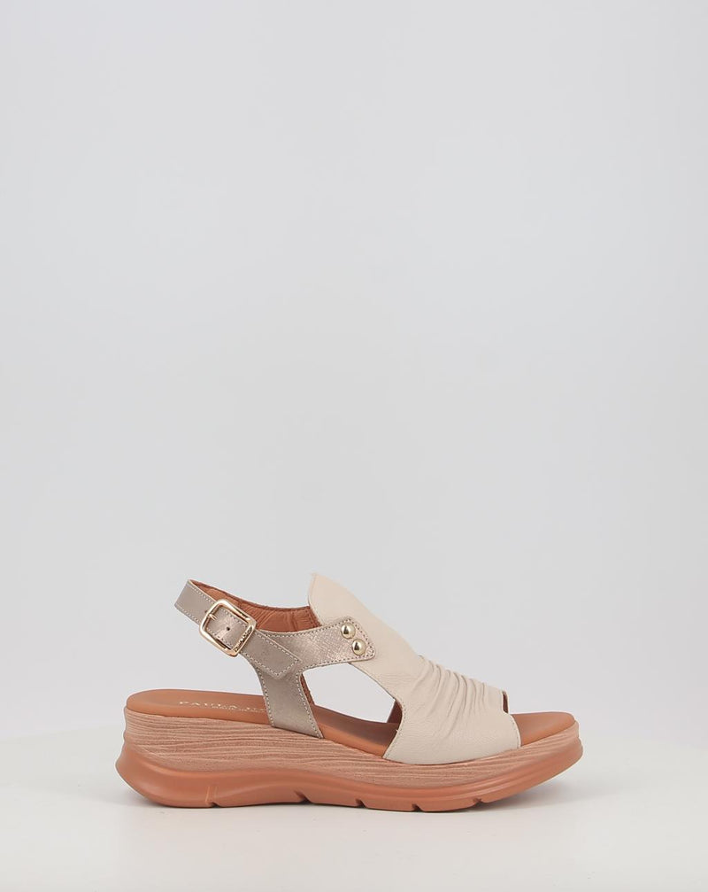 Sandalias PAULA URBAN 24-17 crema