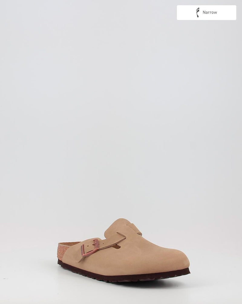 Zuecos BIRKENSTOCK BOSTON LEOI taupe