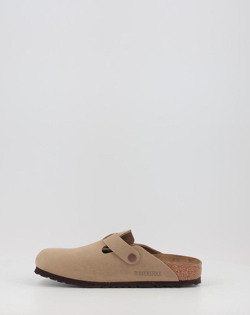 Zuecos BIRKENSTOCK BOSTON LEOI taupe