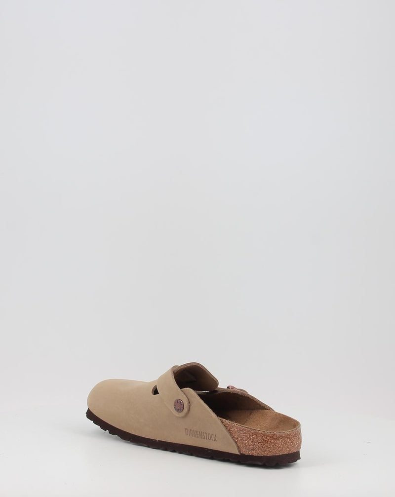 Zuecos BIRKENSTOCK BOSTON LEOI taupe