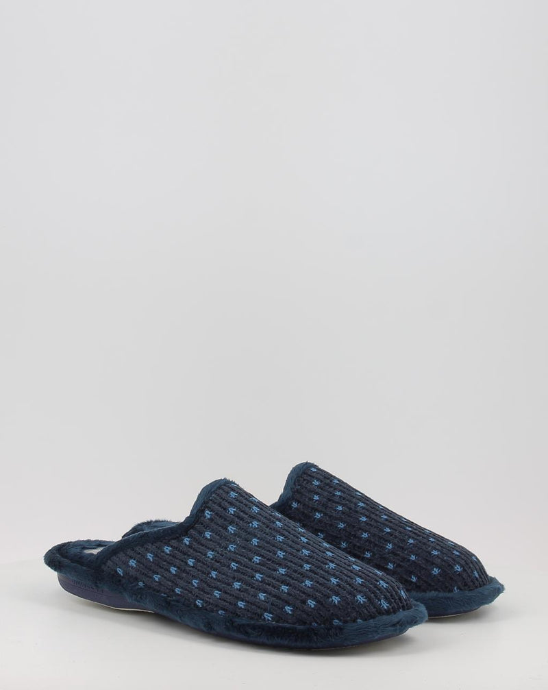 Zapatillas de Casa BIO RELAX 1404 azul
