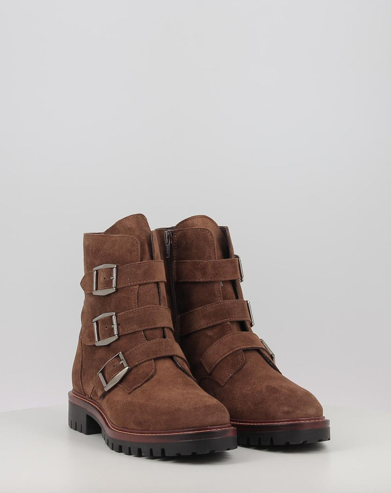 Botines ALPE MILITARE 5209 marrón