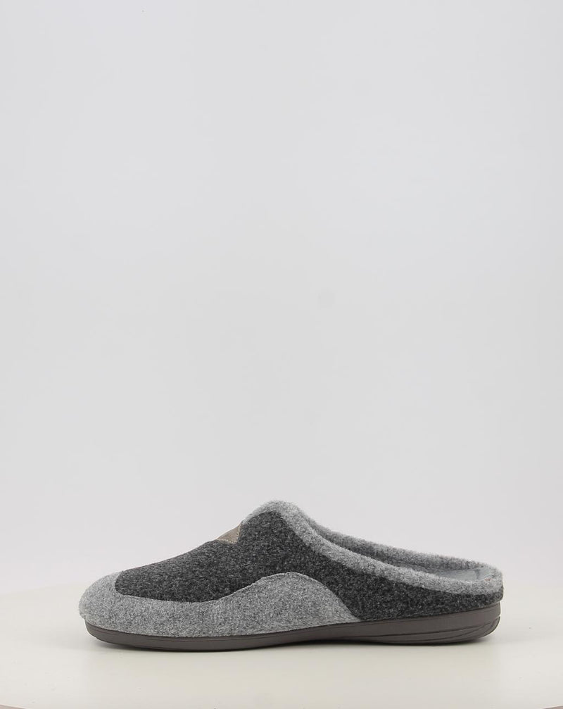 Zapatillas de Casa BIO RELAX FANCYWOOL 13660 gris