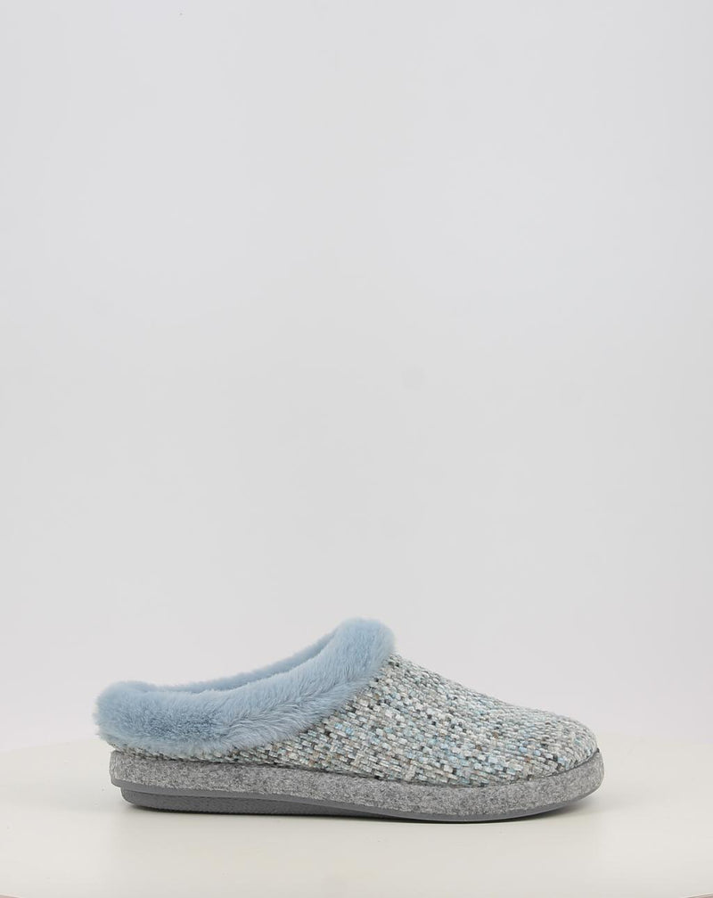 Zapatillas de Casa BIO RELAX KERCLA 12049 gris