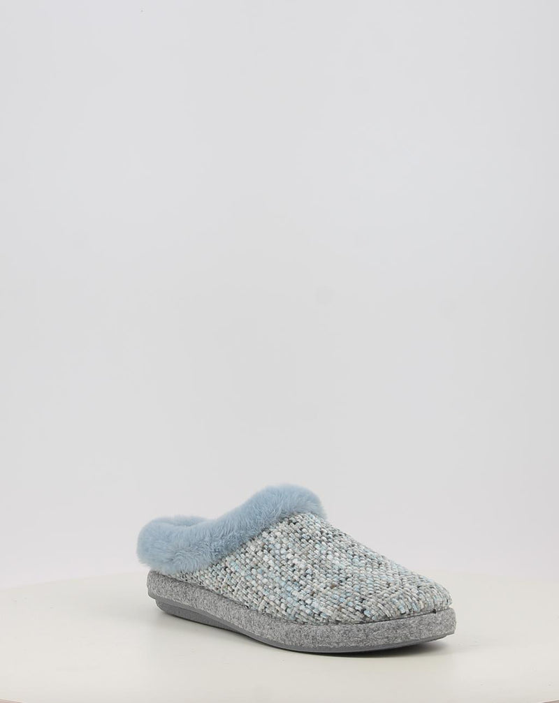 Zapatillas de Casa BIO RELAX KERCLA 12049 gris