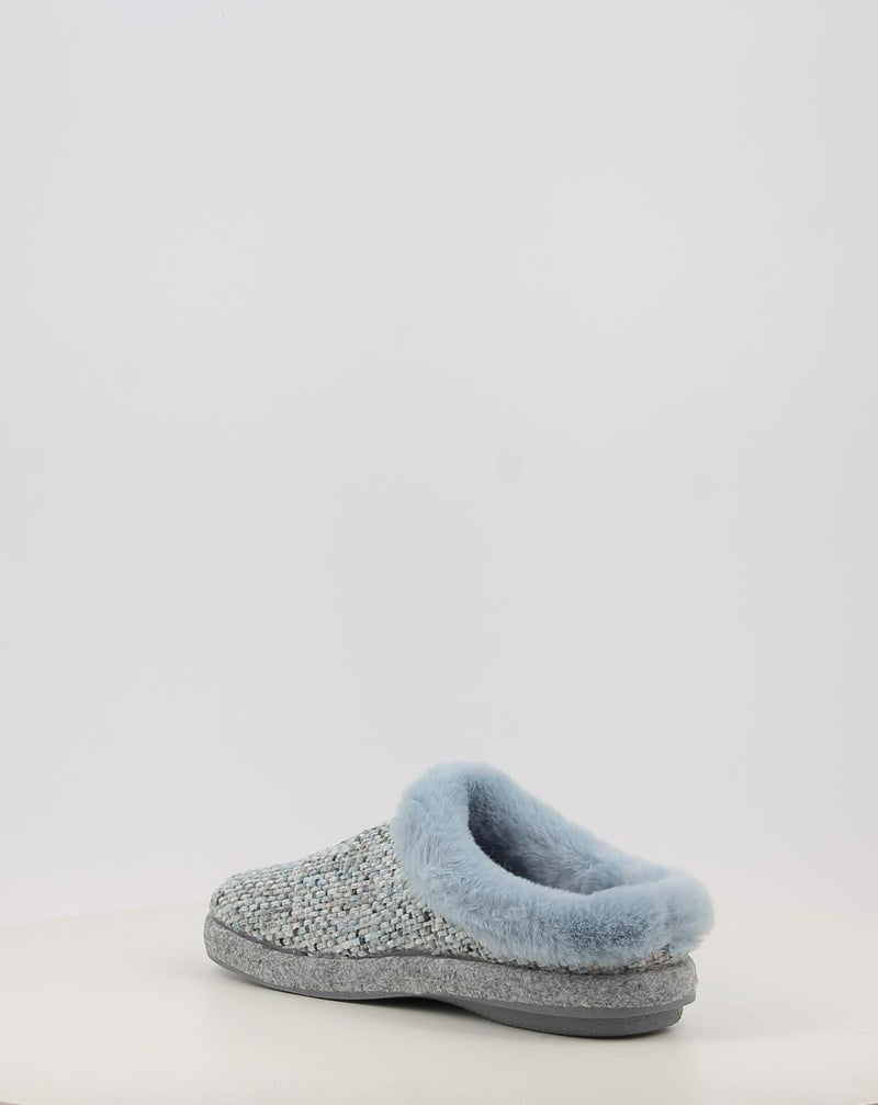 Zapatillas de Casa BIO RELAX KERCLA 12049 gris