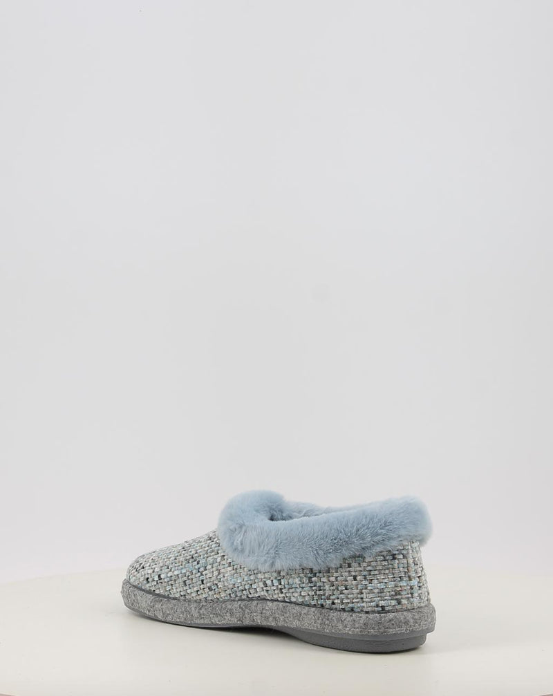 Zapatillas de Casa BIO RELAX KERCLA 12076 gris