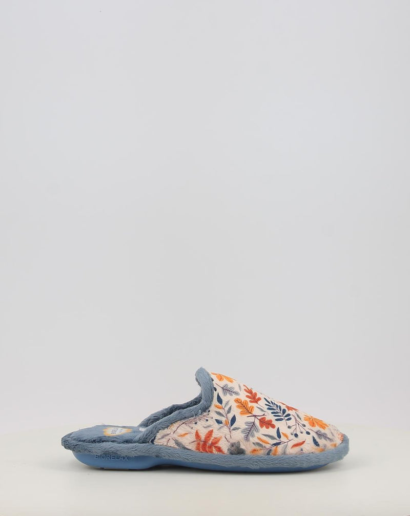 Zapatillas de Casa BIO RELAX GAIA 4538 azul