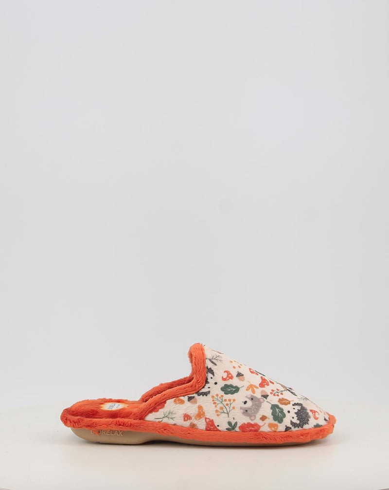 Zapatillas de Casa BIO RELAX GAIA 4538 naranja