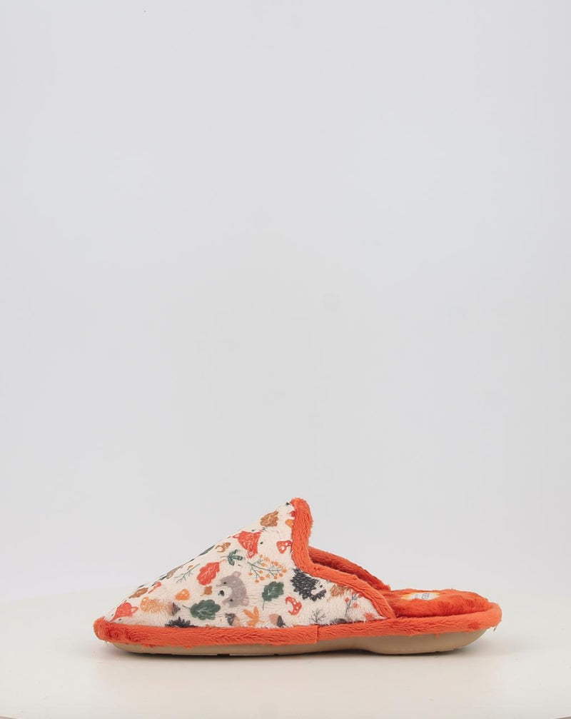 Zapatillas de Casa BIO RELAX GAIA 4538 naranja