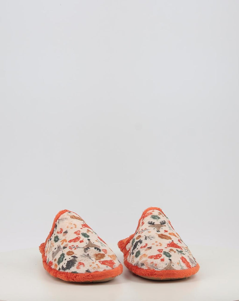 Zapatillas de Casa BIO RELAX GAIA 4538 naranja