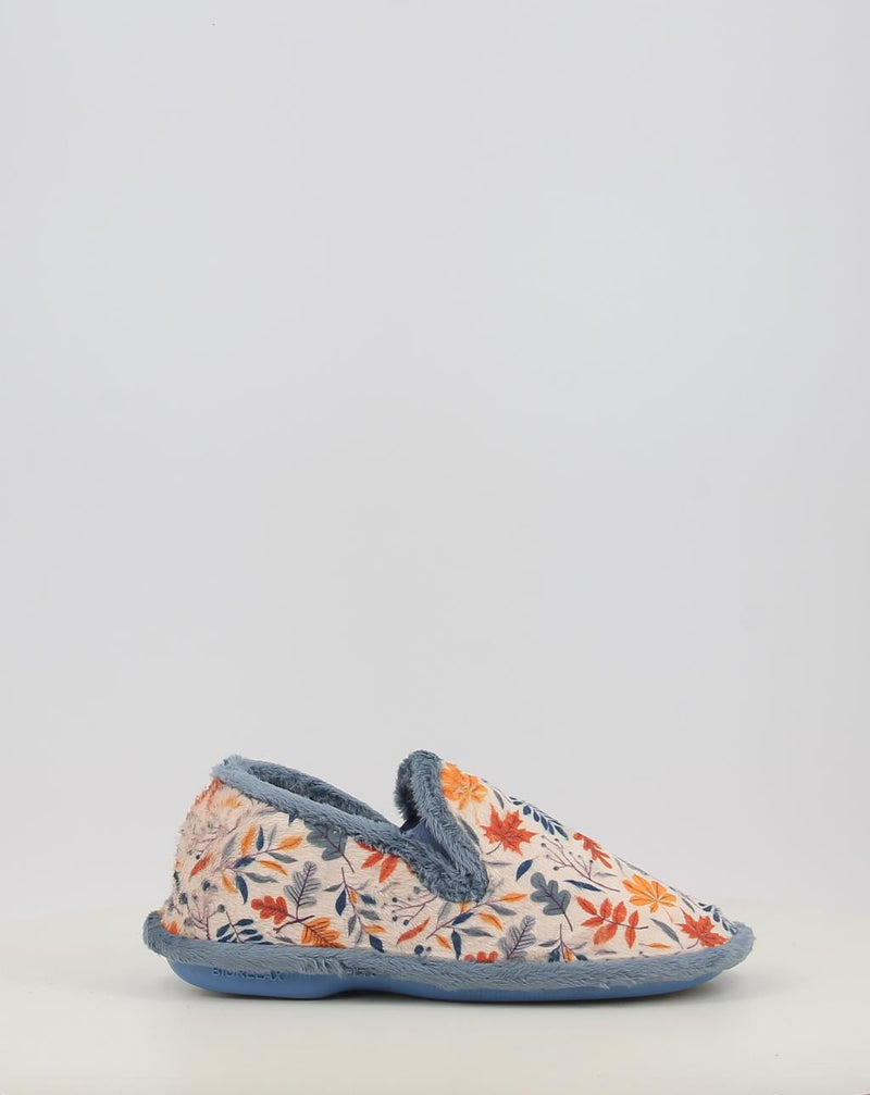 Zapatillas de Casa BIO RELAX GAIA 4539 azul