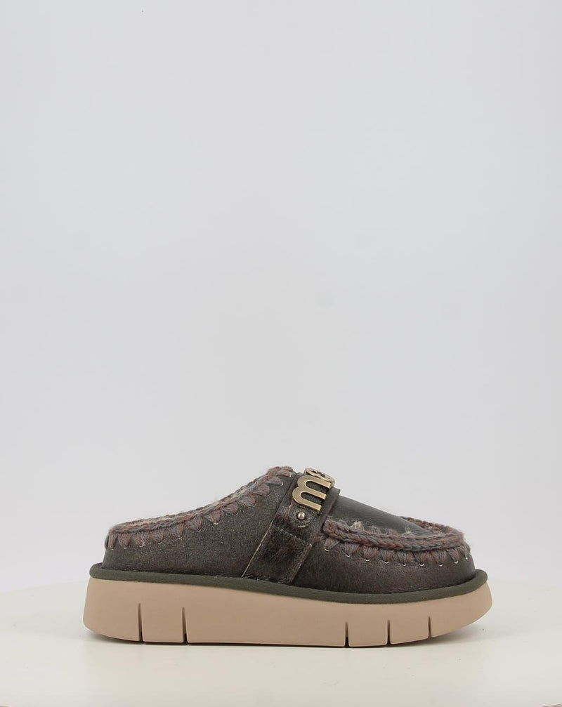 Zuecos MOU BOUNCE CLOG SPECIAL LEATHER bronce