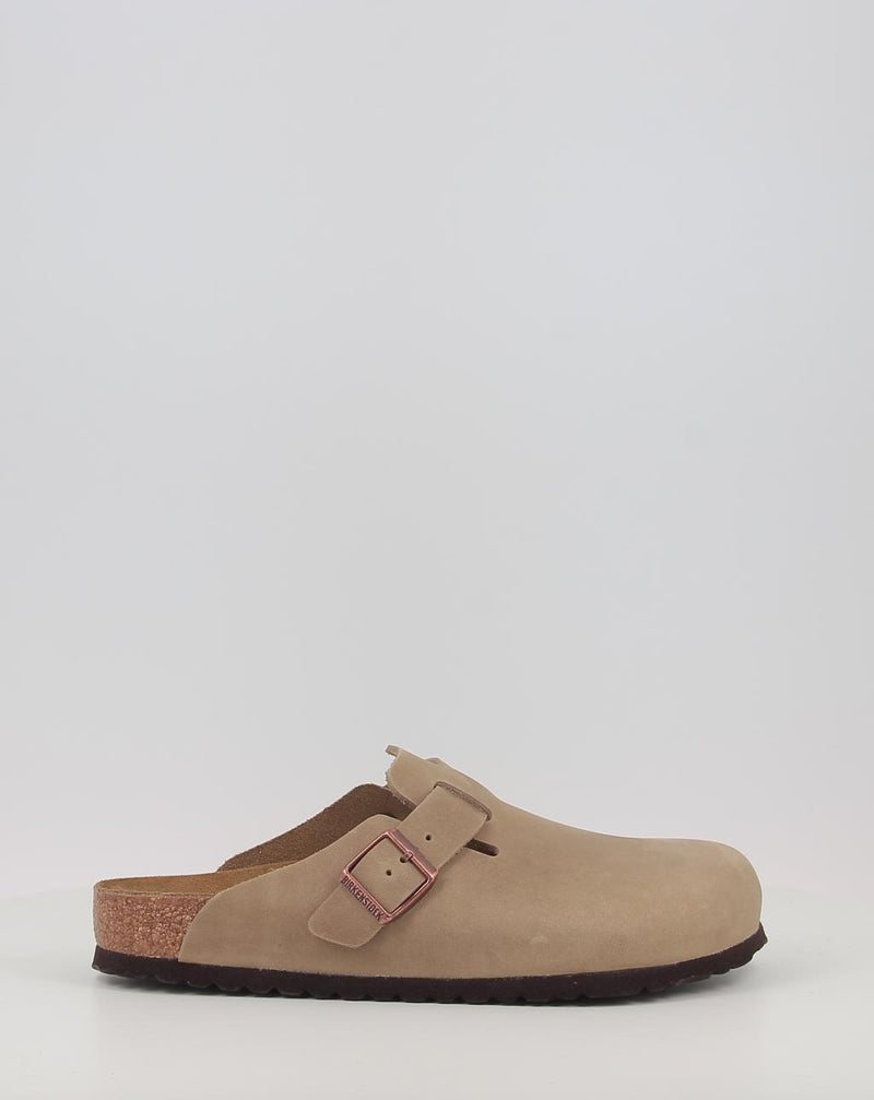 Zuecos BIRKENSTOCK BOSTON LEOI taupe