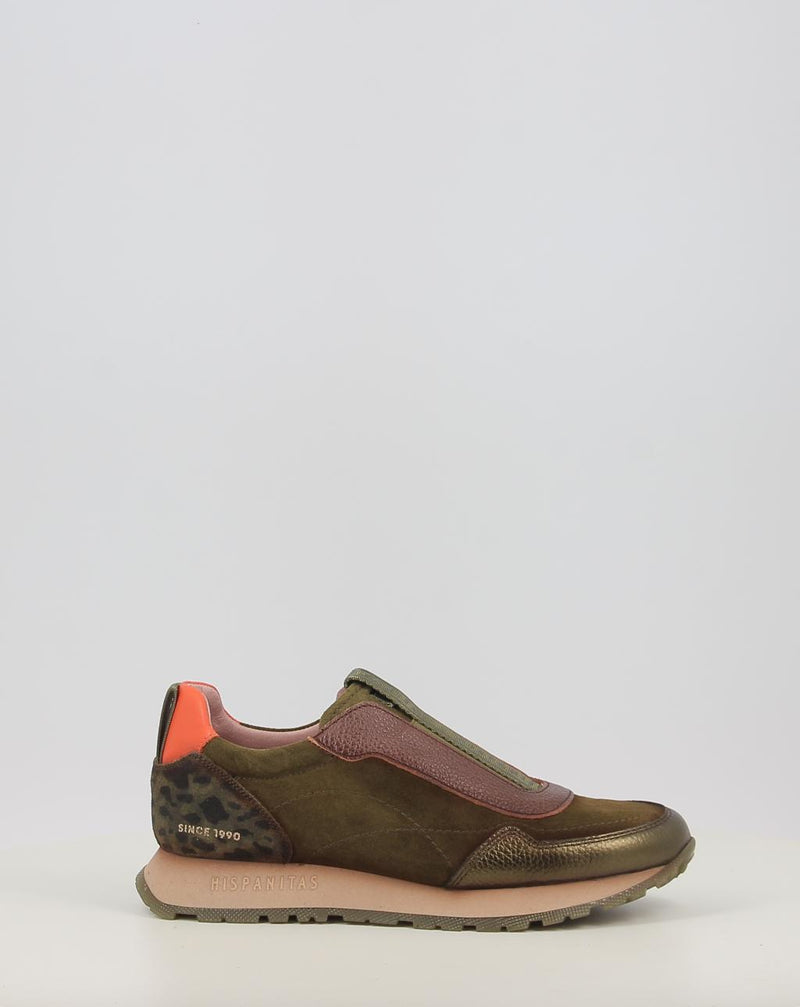 Zapatos deportivos HISPANITAS KANSAS CHI254311 verde