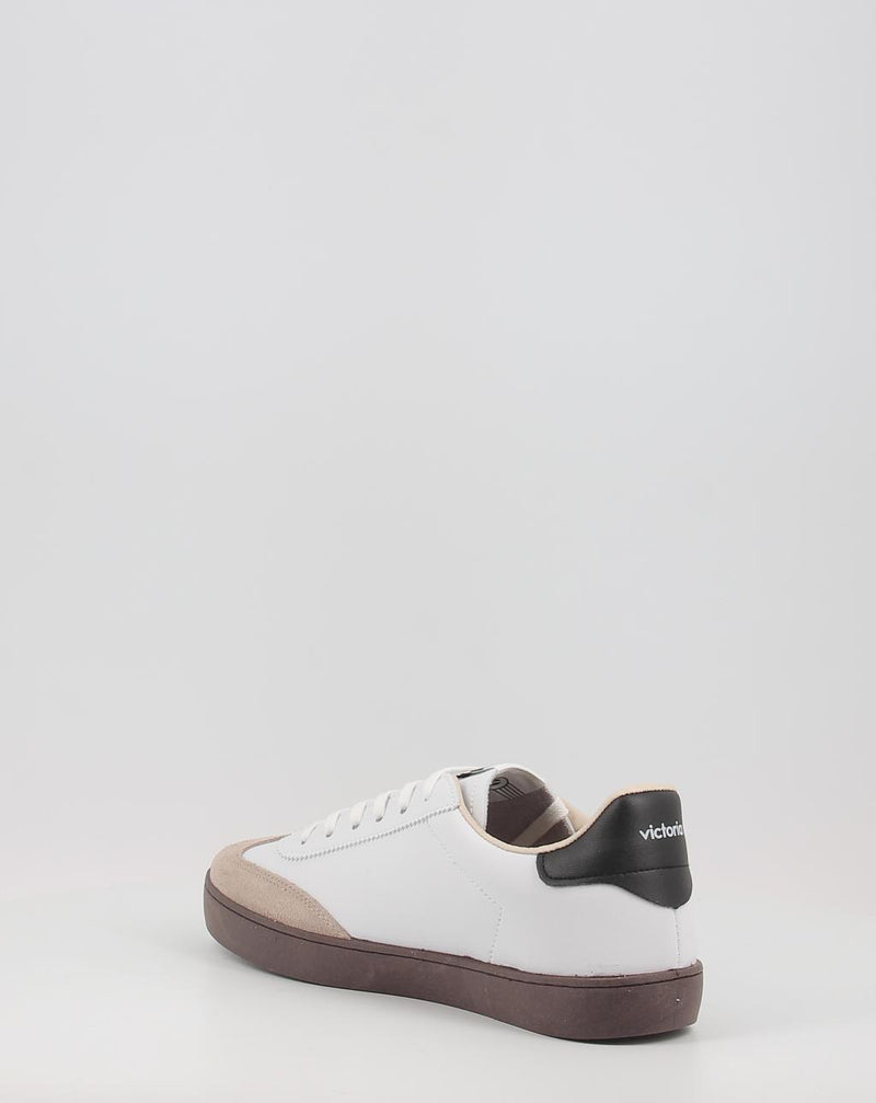 Zapatillas VICTORIA BERLIN CICLISTA EFECTO PIEL & SERRAJE blanco