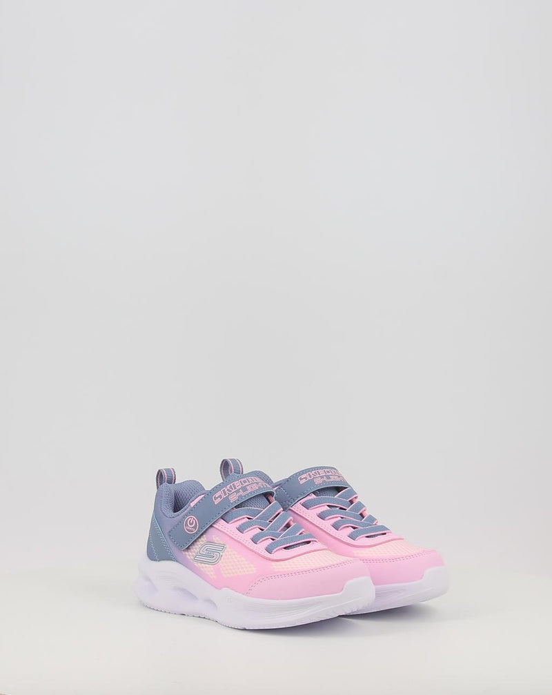 Zapatillas SKECHERS S-LIGHTS: SOLA GLOW - OMBRE DELUXE 303714L morado
