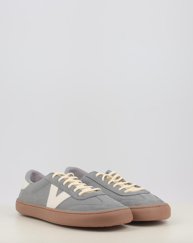 Zapatillas VICTORIA OLMO BAREFOOT EFECTO PIEL & SERRAJE 1186103 gris