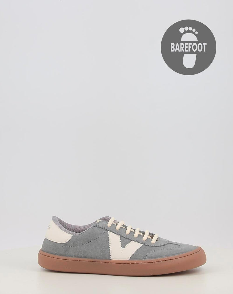 Zapatillas VICTORIA OLMO BAREFOOT EFECTO PIEL & SERRAJE 1186103 gris