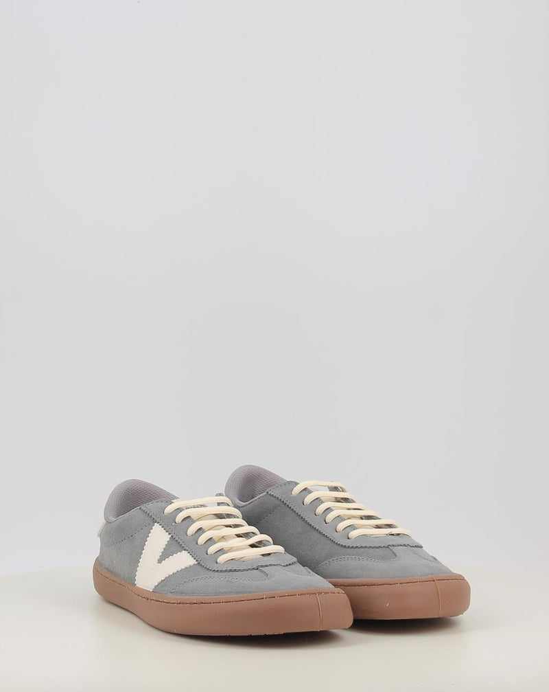 Zapatillas VICTORIA OLMO BAREFOOT EFECTO PIEL & SERRAJE 1186103 gris