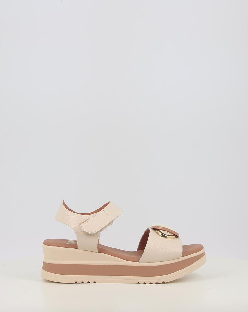 Sandalias OBI SHOES 5764 crema