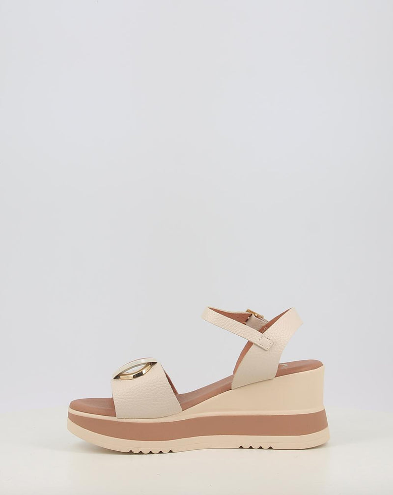 Sandalias OBI SHOES 5765 crema