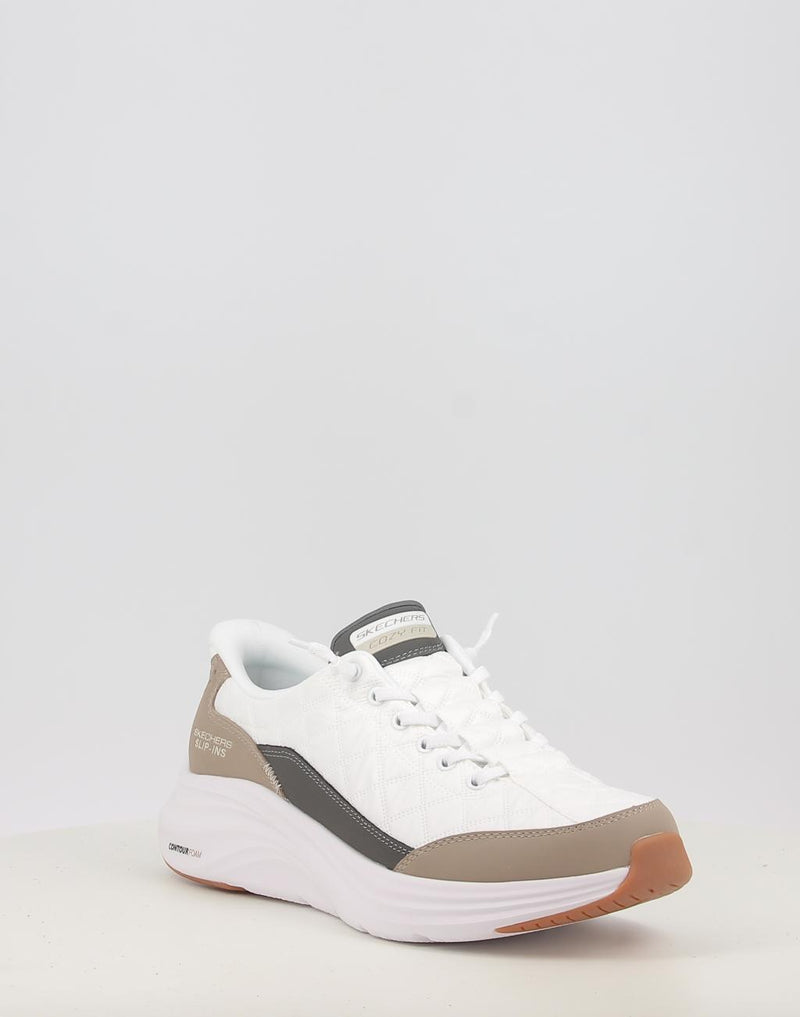 Zapatillas SKECHERS SLIP-INS: CONTOUR FOAM 232619 blanco