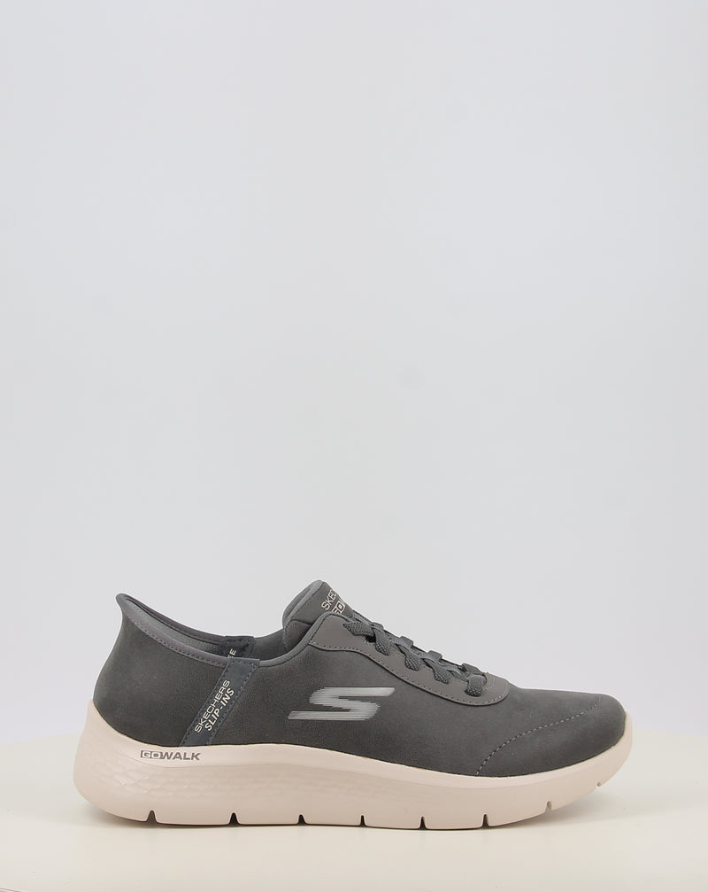 Zapatos SKECHERS SLIP-INS: GO WALK FLEX-SMOOT gris