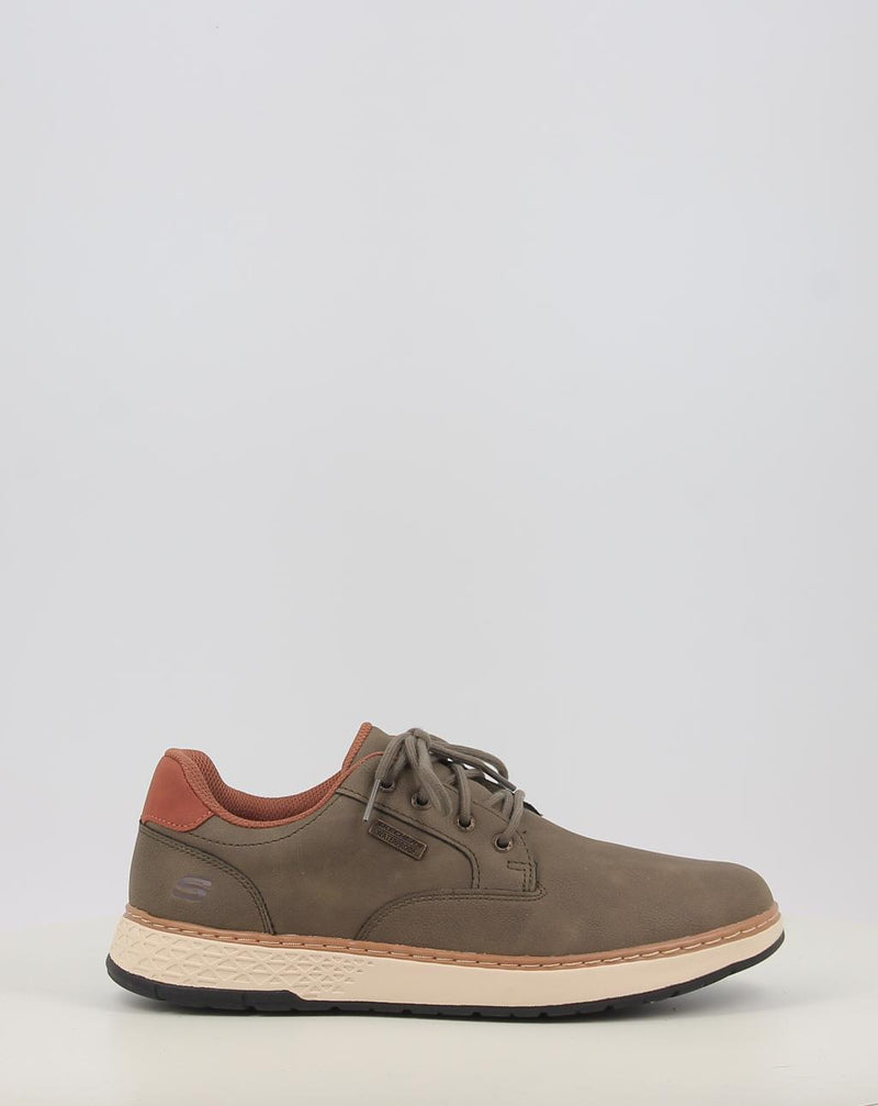 Zapatos SKECHERS RELAXE FIT: GARLAN- PRYOR  WATERPROOF verde