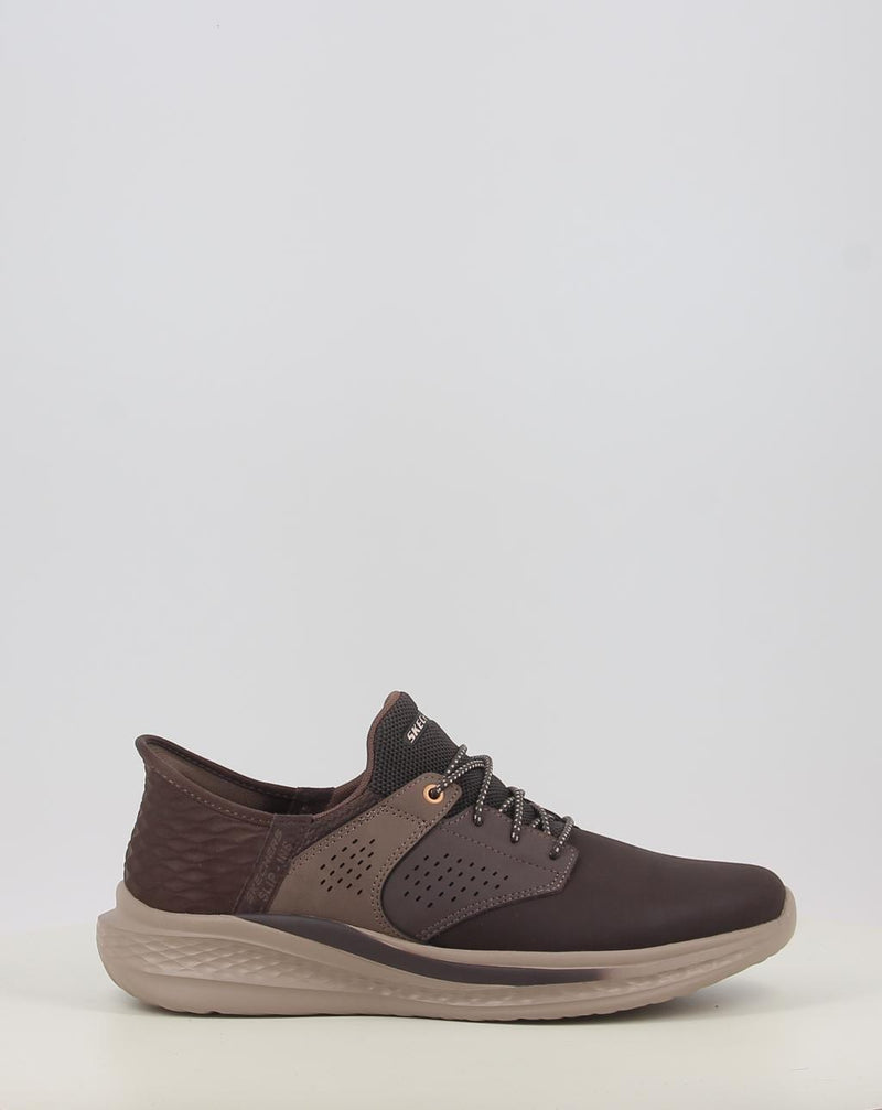 Zapatillas SKECHERS SLIP-INS RF: SLADE - MACKLIN marrón
