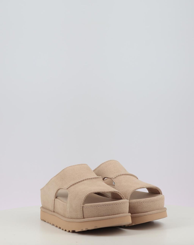 Sandalias UGG GOLDENSTAR HI CUTOUT SLIDE beig