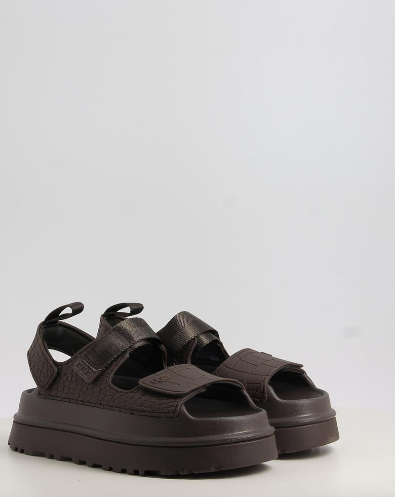 Sandalias UGG GOLDENGLOW EMBOSSED marrón