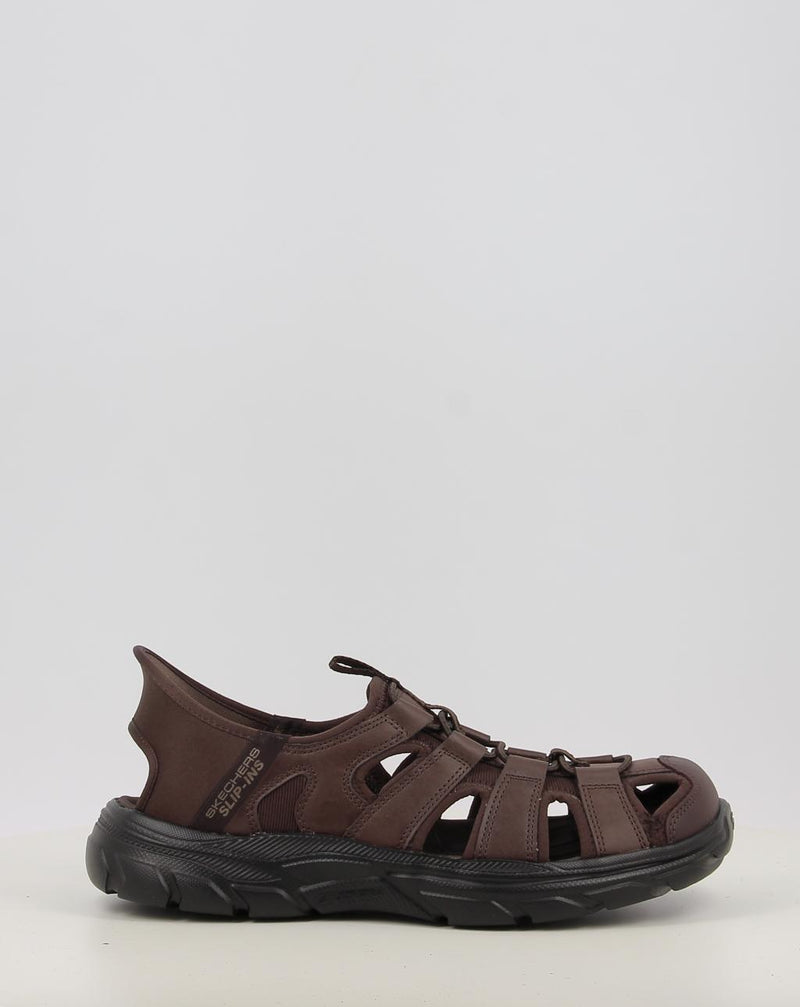 Sandalias SKECHERS SLIP-INS: REVOLTED - VARTAN 205182 marrón