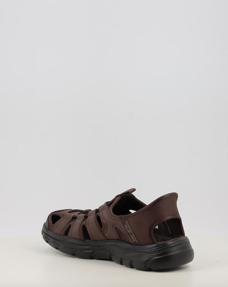 Sandalias SKECHERS SLIP-INS: REVOLTED - VARTAN 205182 marrón