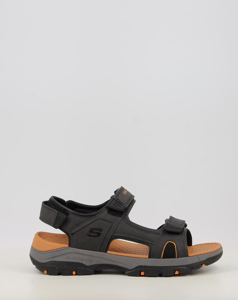 Sandalias SKECHERS RELAXED FIT: TRESMEN - HIRANO 204106 negro