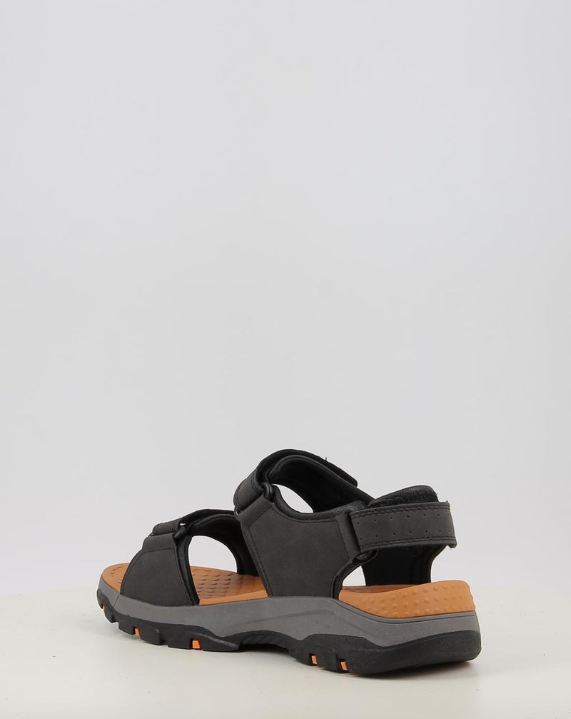 Sandalias SKECHERS RELAXED FIT: TRESMEN - HIRANO 204106 negro