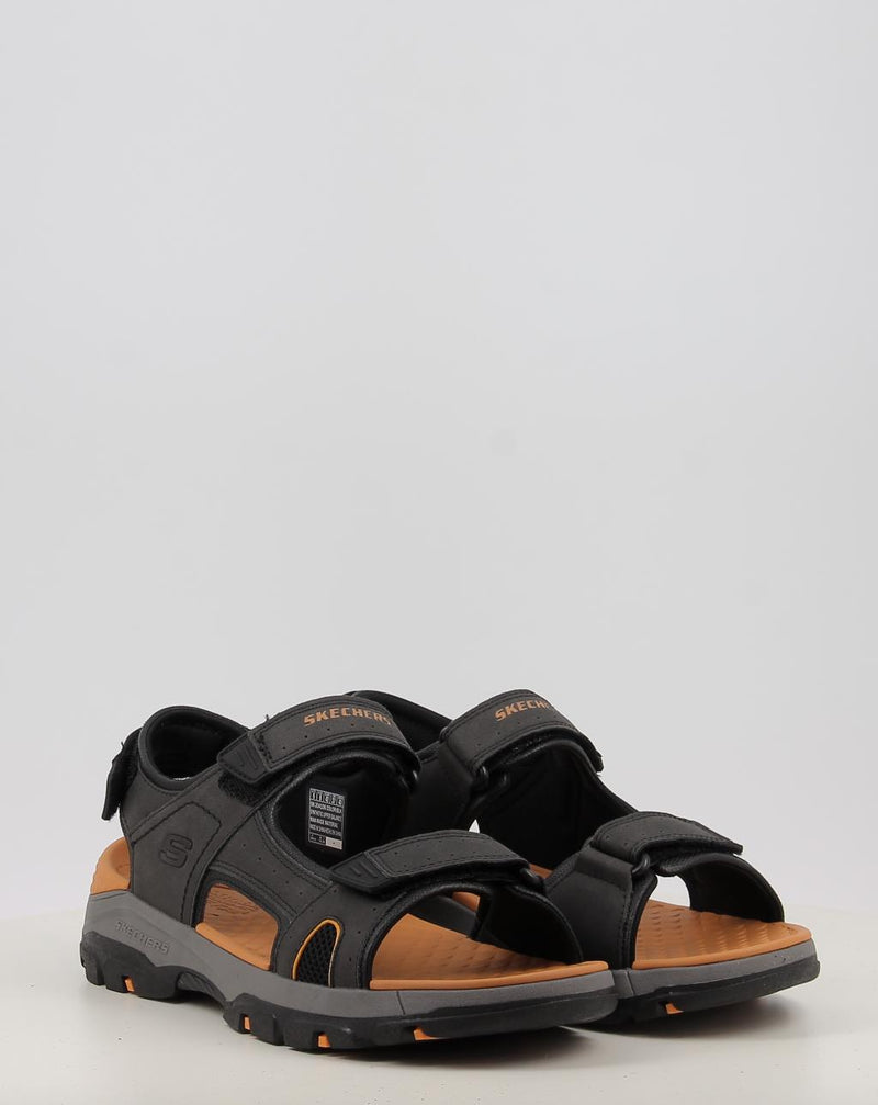Sandalias SKECHERS RELAXED FIT: TRESMEN - HIRANO 204106 negro