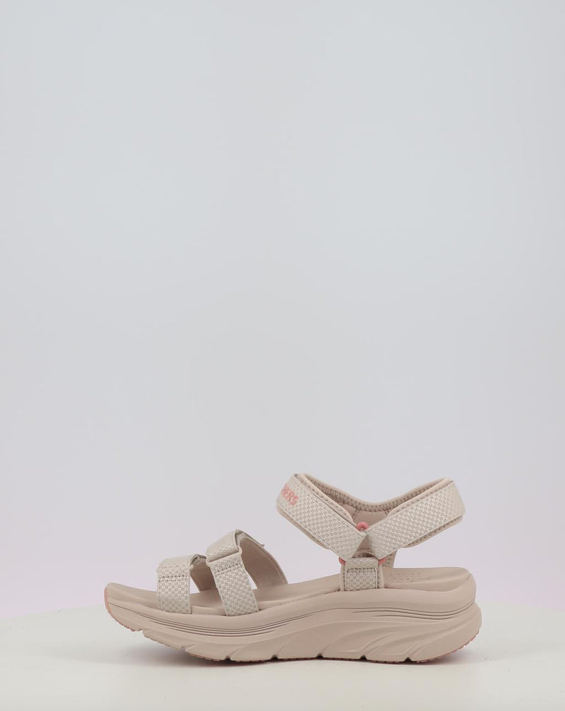 Sandalias SKECHERS D'LUX WALKER SANDAL - SEA-SCAPE 119826 taupe
