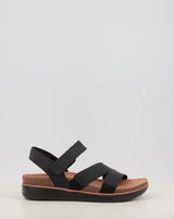 Sandalias SKECHERS LIFTED COMFORT 163252 negro