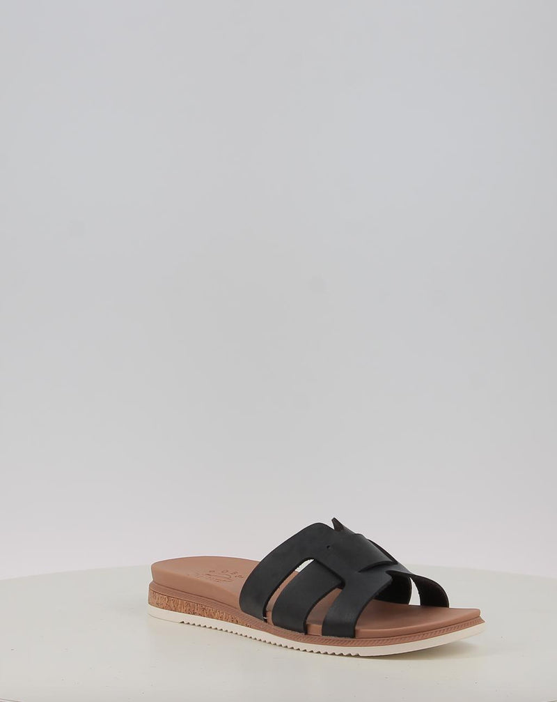 Sandalias SKECHERS BOBS DESERT KISS LOW - PEAK LOOK 114707 negro