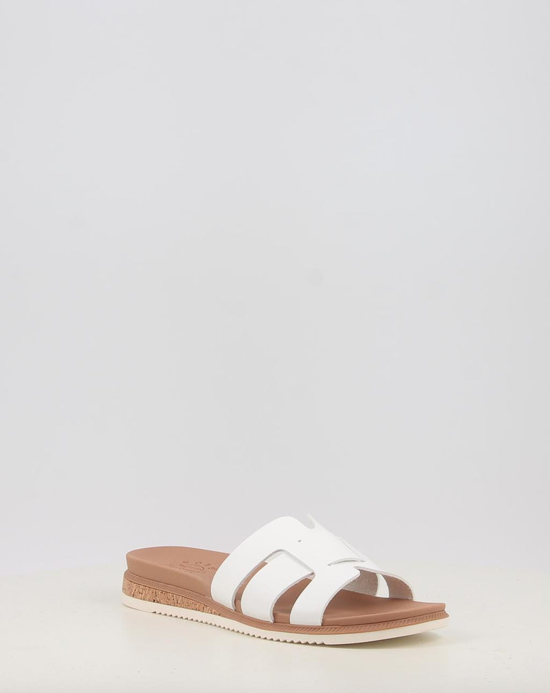Sandalias SKECHERS BOBS DESERT KISS LOW - PEAK LOOK 114707 blanco