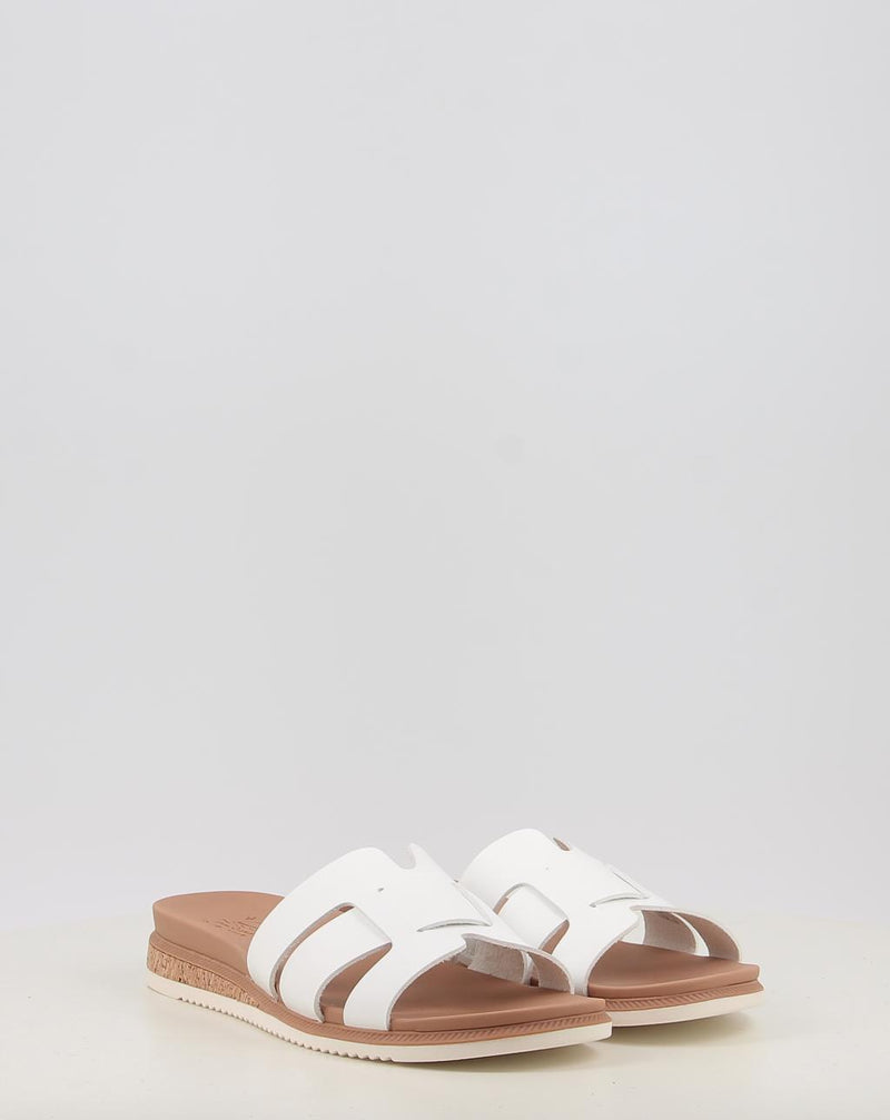 Sandalias SKECHERS BOBS DESERT KISS LOW - PEAK LOOK 114707 blanco