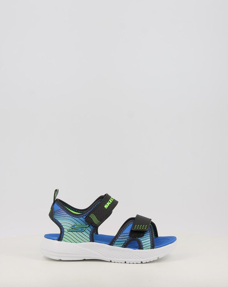 Sandalias SKECHERS MICROSPEC-SPLASH azul