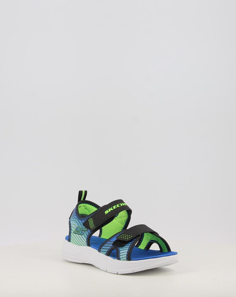 Sandalias SKECHERS MICROSPEC-SPLASH azul