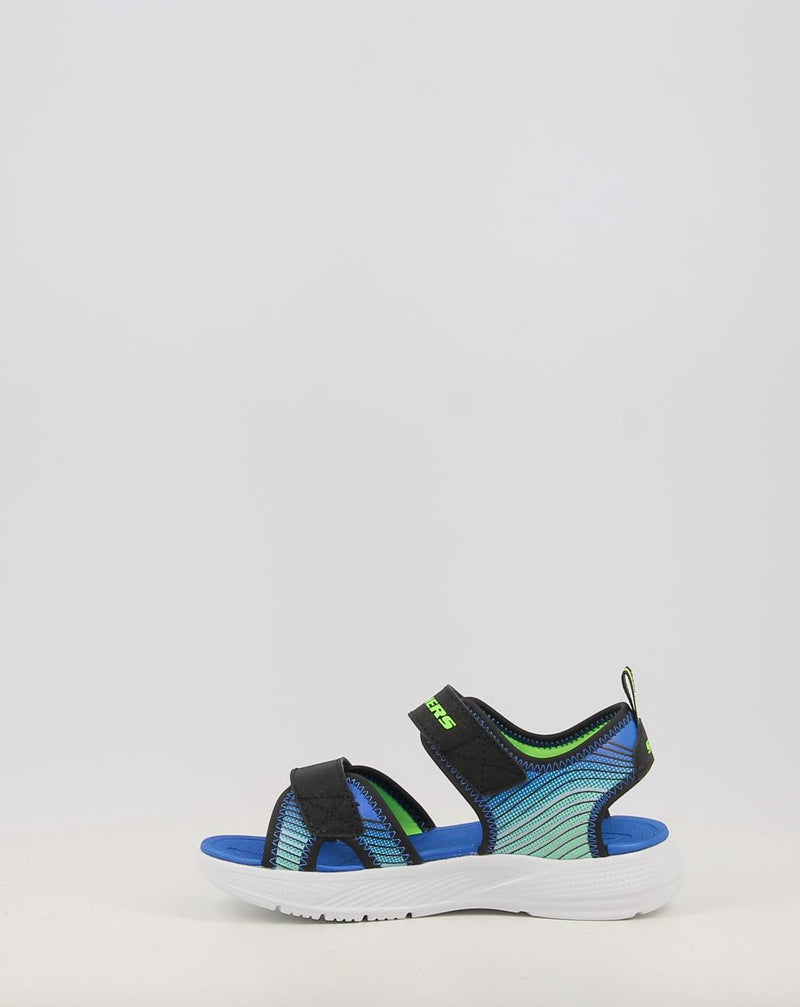 Sandalias SKECHERS MICROSPEC-SPLASH azul