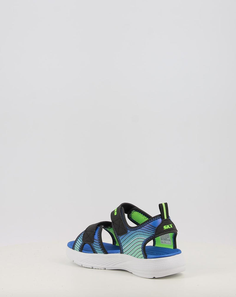 Sandalias SKECHERS MICROSPEC-SPLASH azul