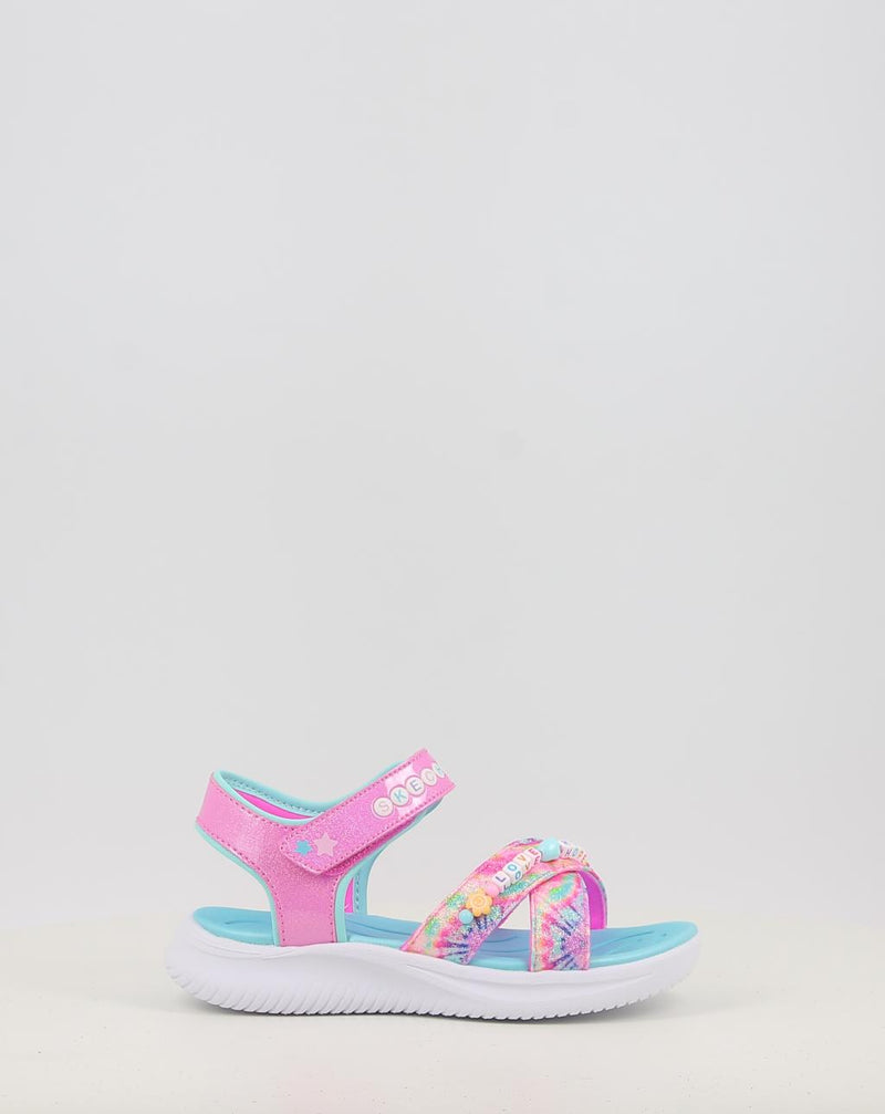 Sandalias SKECHERS JUMPSTERS SANDAL - TIE DYE BFFS 303045L rosa