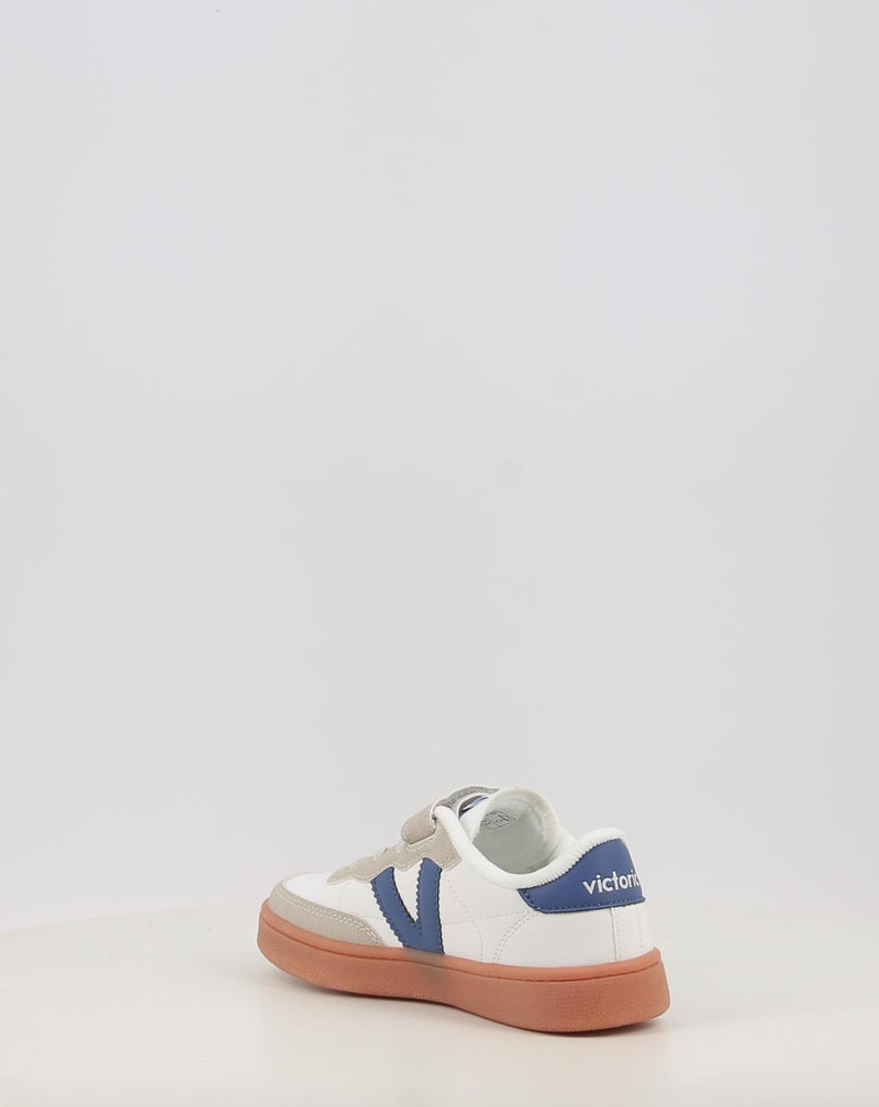 Zapatillas VICTORIA OSLO EFECTO PIEL & COLOR 1256102 blanco