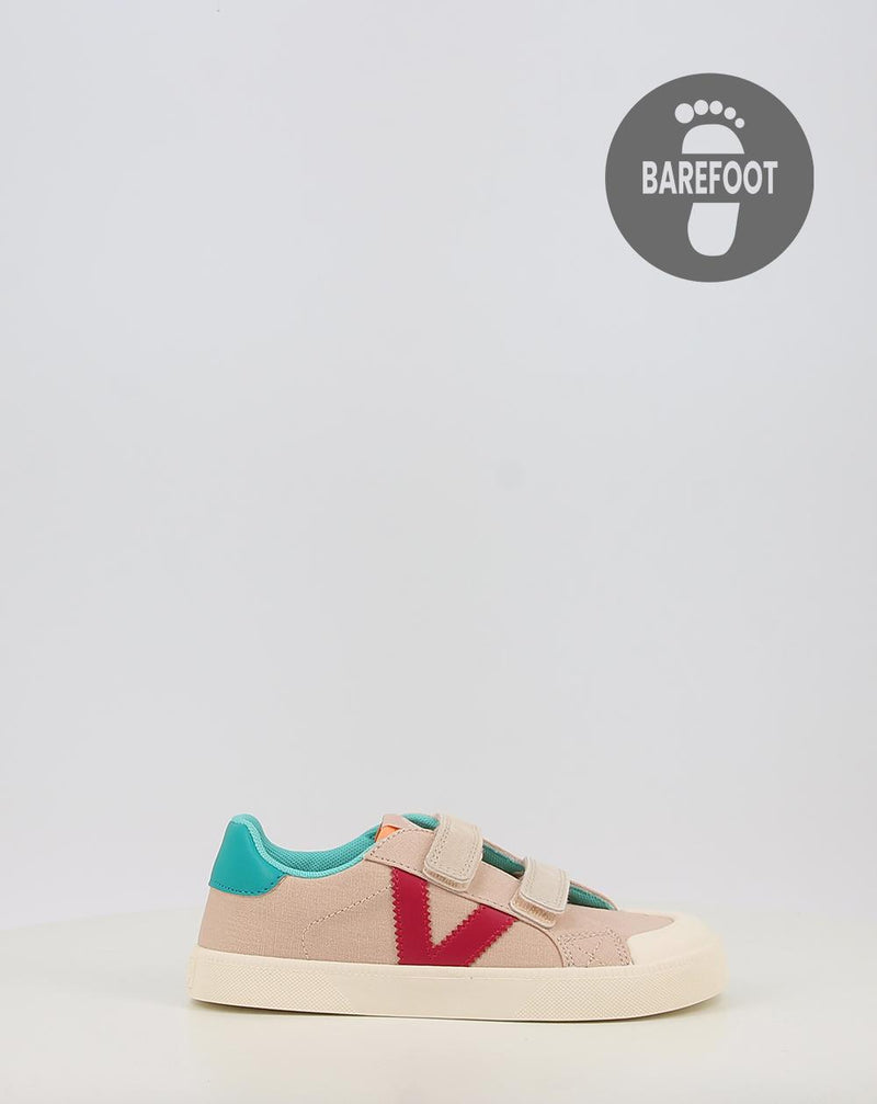 Zapatillas VICTORIA OLIVER BAREFOOT LONA MULTICOLOR 1356104 beig