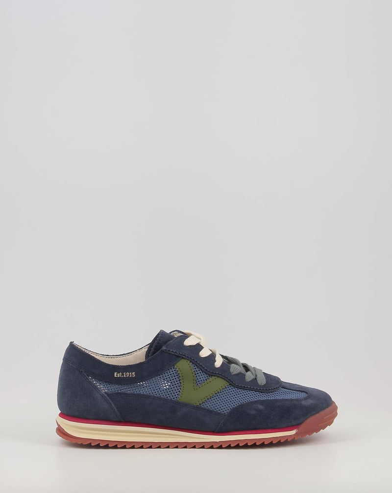 Zapatillas VICTORIA SATURNO & REJILLA MULTICOLOR 1158106 azul